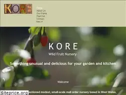 Sites similar to korewildfruitnursery.co.uk