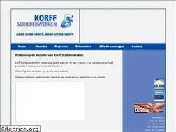 Sites similar to korffschilderwerken.nl