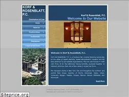 Sites similar to korfrosenblatt.com