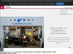 Sites similar to korgersdecorating.com
