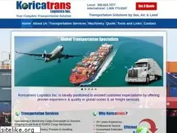 Sites similar to koricatrans.com