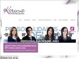 Sites similar to korinavelazquez.com