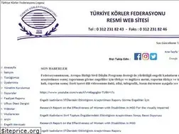 Sites similar to korlerfederasyonu.org.tr