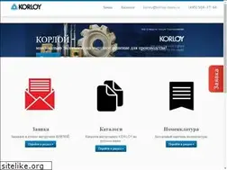 Sites similar to korloy-tools.ru