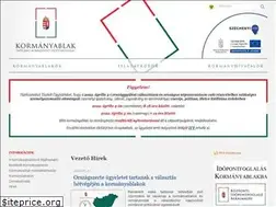 Sites similar to kormanyablak.hu