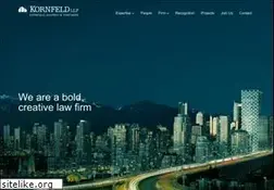 Sites similar to kornfeldllp.com