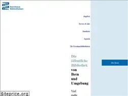 Sites similar to kornhausbibliotheken.ch