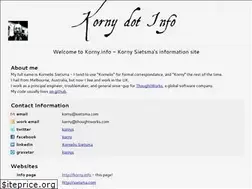 Sites similar to korny.info