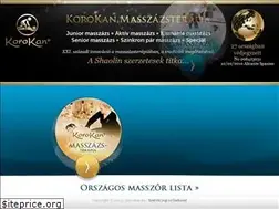 Sites similar to korokanmasszazs.hu