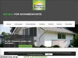 Sites similar to korona-holzbau.de