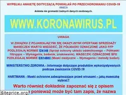 Sites similar to koronawirus.pl