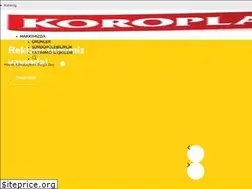 Sites similar to koroplast.com