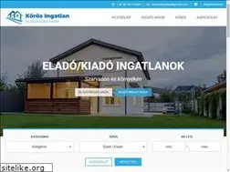Sites similar to koros-ingatlan.hu