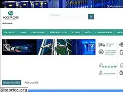 Sites similar to koros.fr