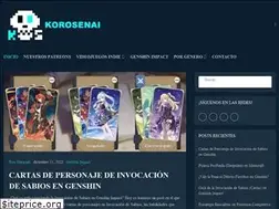 Sites similar to korosenai.es