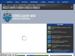 Sites similar to korosladanymsk.hu