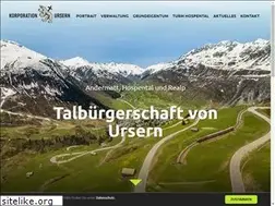 Sites similar to korporation-ursern.ch