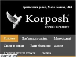 Sites similar to korposh.com