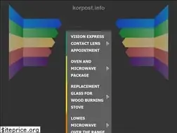 Sites similar to korpost.info