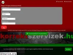 Sites similar to korrektszervizek.hu