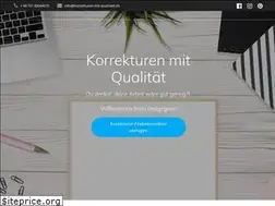 Sites similar to korrekturen-mit-qualitaet.de