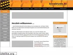 Sites similar to korrekturen.de