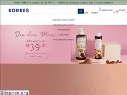 Sites similar to korresbr.com.br