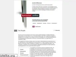 Sites similar to korrosion-online.de