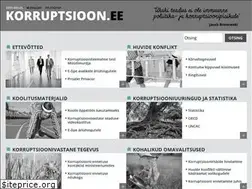 Sites similar to korruptsioon.ee