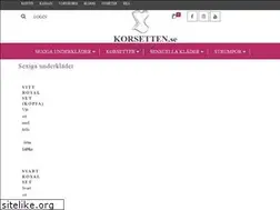 Sites similar to korsetten.se
