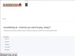 Sites similar to korsettshop.at