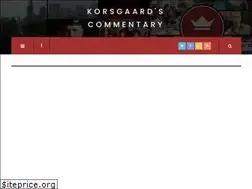 Sites similar to korsgaardscommentary.com