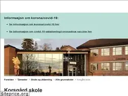 Sites similar to korsgardskole.no