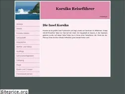 Sites similar to korsika-infos.de