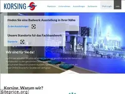 Sites similar to korsing.de
