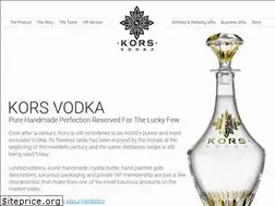 Sites similar to korsvodka.com