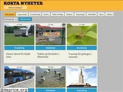 Sites similar to kortanyheter.se