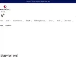 Sites similar to korthotics.com.au