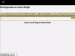 Sites similar to kortingbox.be