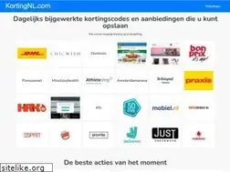 Sites similar to kortingnl.com