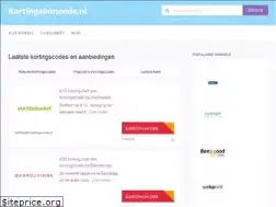 Sites similar to kortingsboncode.nl
