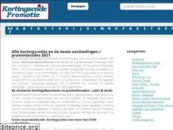 Sites similar to kortingscodepromotie.com