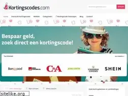 Sites similar to kortingscodes.com