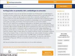 Sites similar to kortingscodesacties.com