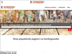 Sites similar to kortingscop.nl
