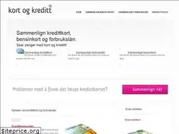 Sites similar to kortogkreditt.no