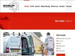 Sites similar to korupmalerforretning.dk
