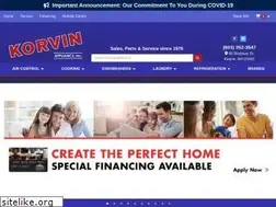 Sites similar to korvinappliance.com