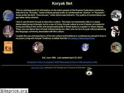 Sites similar to koryaks.net