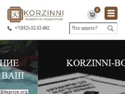Sites similar to korzinni.ru
